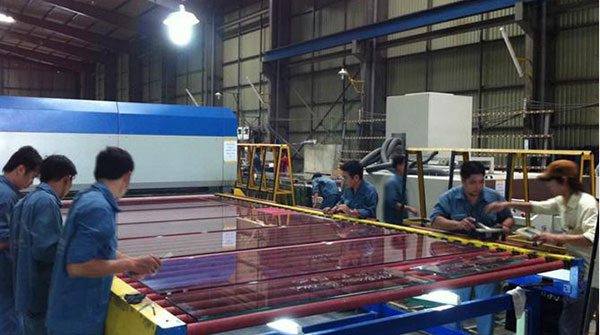 Các bước quy trình sản xuất kính cường lực