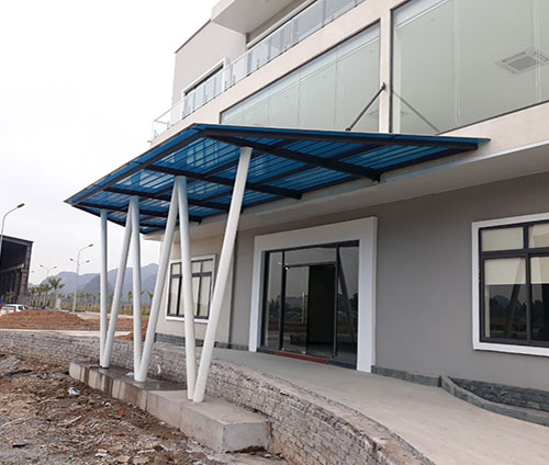 Mái kính cường lực 03