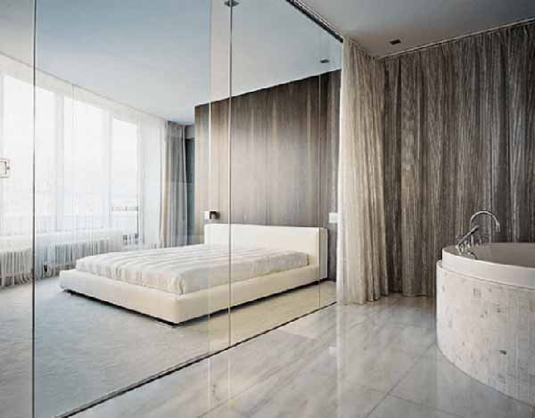 Vách kính ngăn phòng Hải Phòng có thiết kế hiện đại