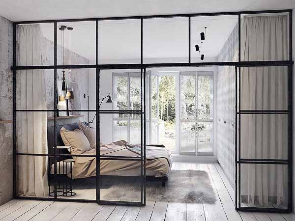 Có rất nhiều ưu điểm của vách kính ngăn phòng