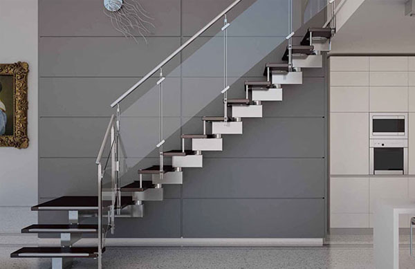 các loại lan can kính cầu thang phổ biến