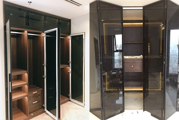 Cánh tủ kính tại hải phòng