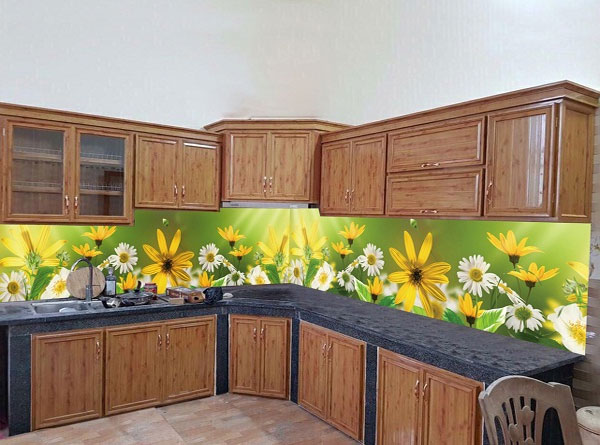 tìm hiểu tranh kính ốp bếp 3d