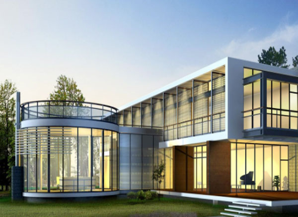 lợi ích khi xây nhà bằng kính cường lực